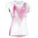 Fast T-Shirt SS Women - White / Fuchsia / Light Ashen